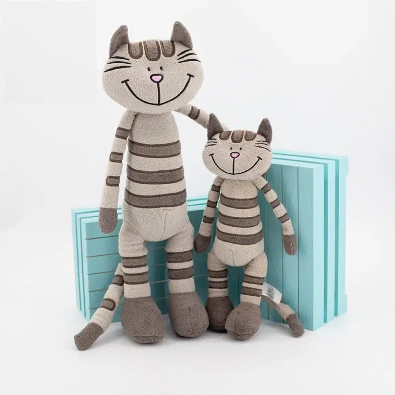 Peluche chaton gris tigré – Image 2