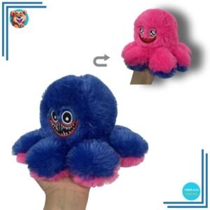 Peluche pieuvre Huggy wuggy  réversible