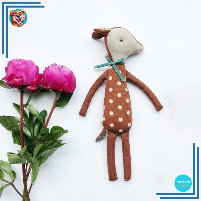 Peluche doudou cerf – Image 4