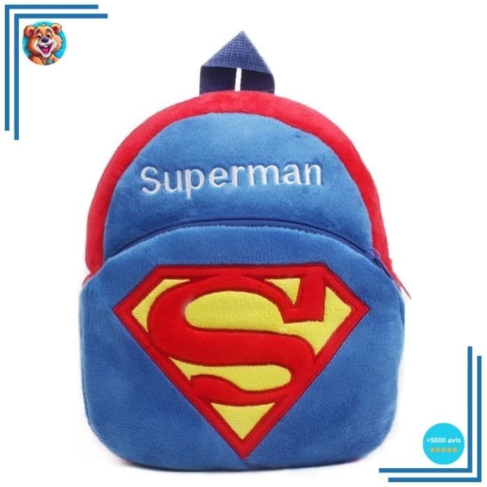 Sac à dos en peluche Superman