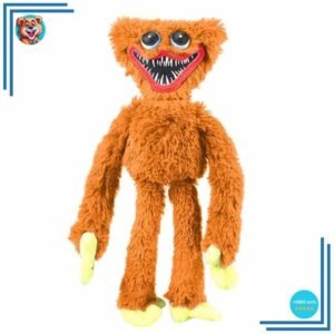 Peluche Huggy Wuggy qui fait peur orange et vert