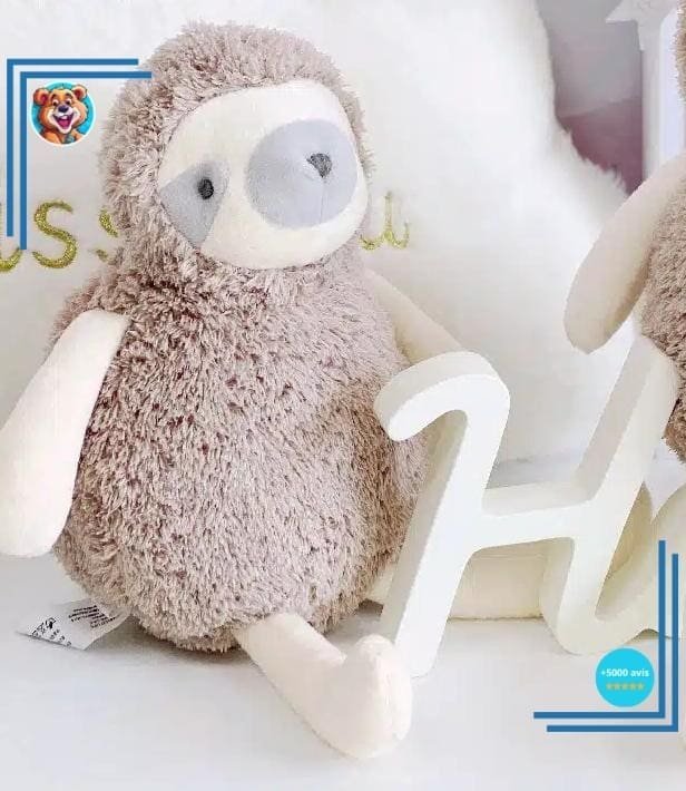 Peluche paresseux mignonne – Image 2