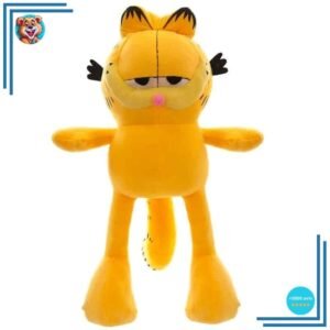 Peluche chat Garfield orange et noir