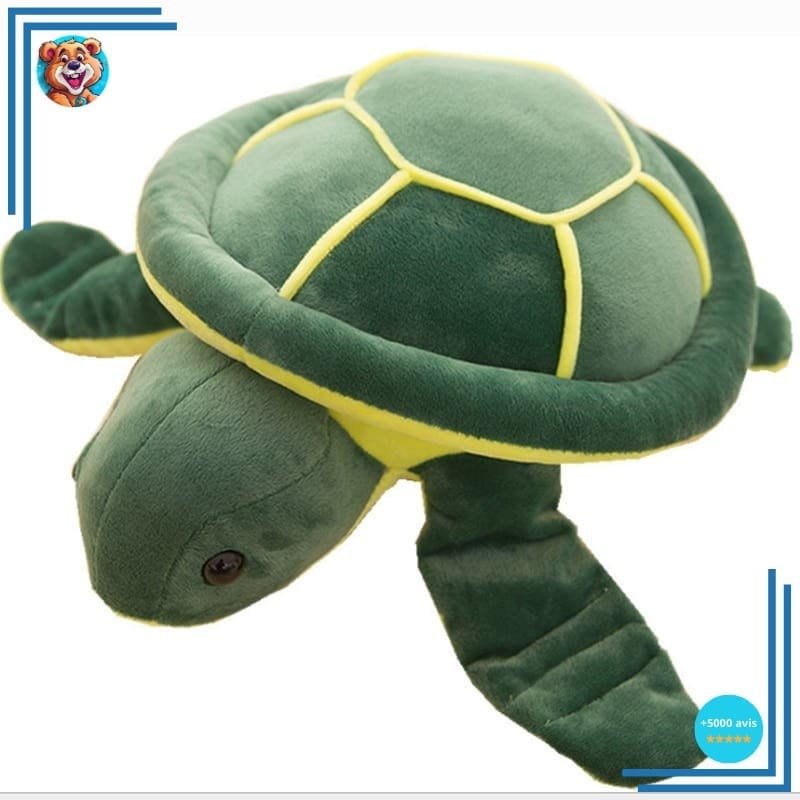 Peluche tortue bleue
