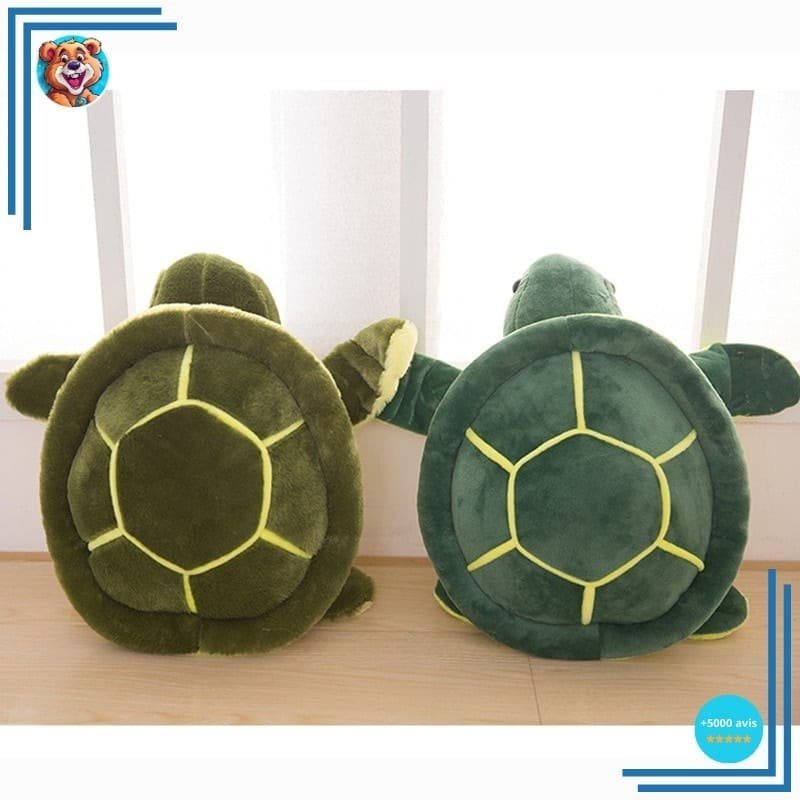 Peluche tortue bleue – Image 2