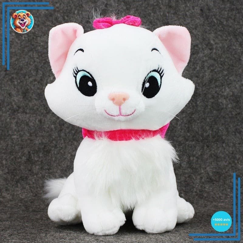 Peluche chat Marie