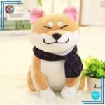 Peluche chien marron trop mignonne