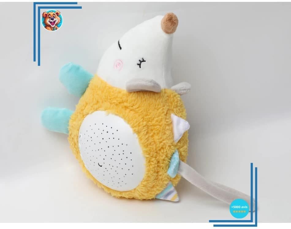 Peluche hérisson “bruit blanc” – Image 2