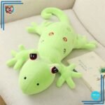 Peluche géante reptile aux gros yeux