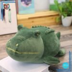 Sympathique peluche crocodile douce et moelleuse