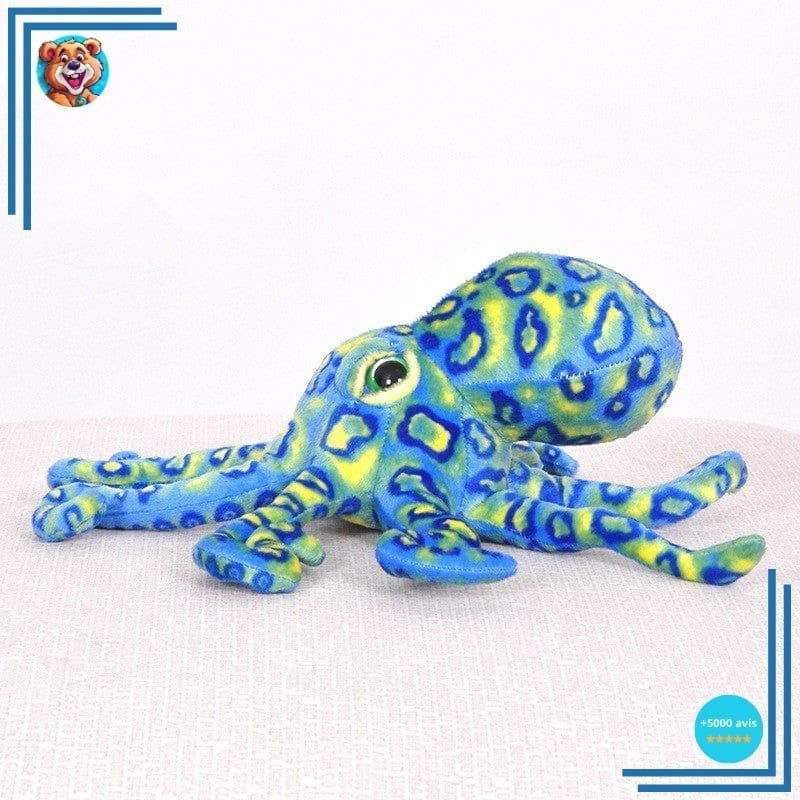 Peluche Octopus Léopard – Image 3