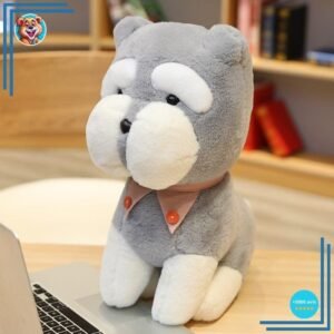 Chien Peluche Race : Schnauzer