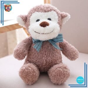 Peluche singe toute douce