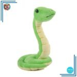 Peluche serpent vert trop mignon