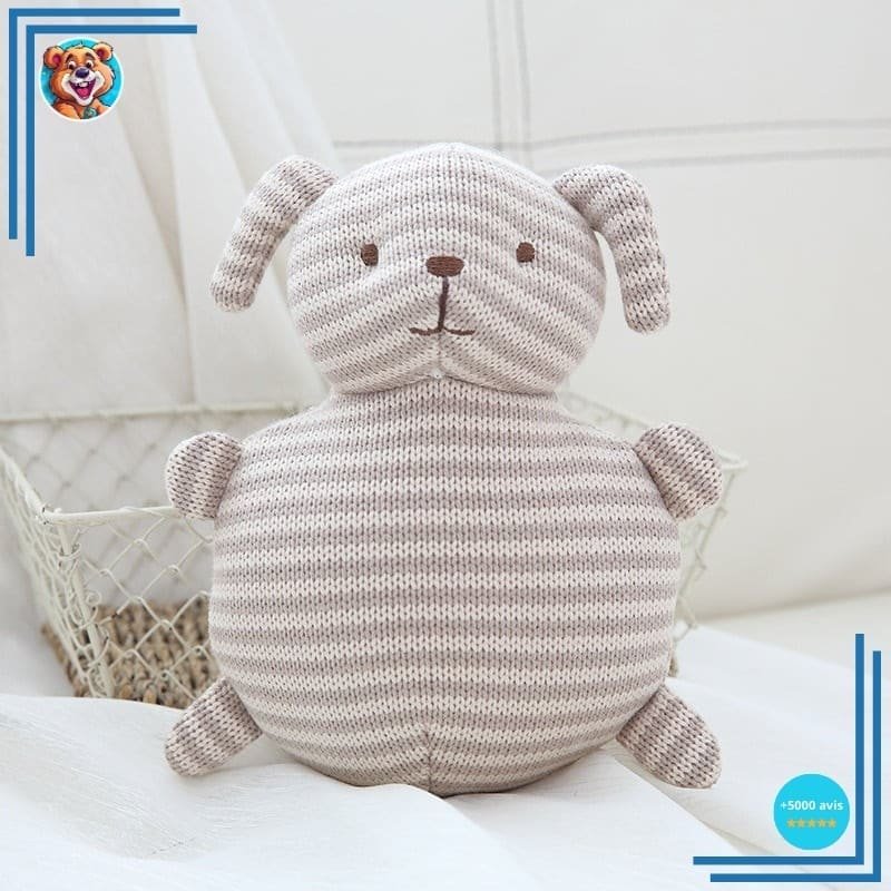 Peluche chien tout mignon