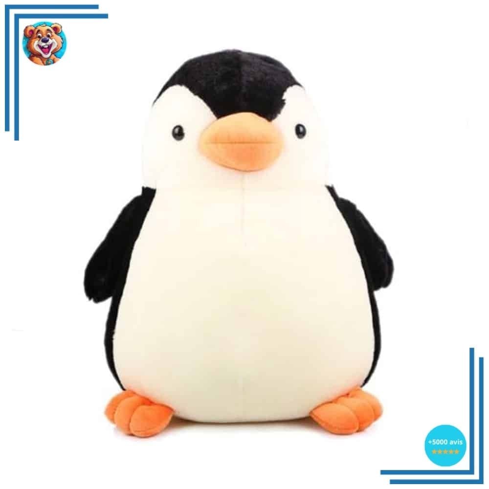 Peluche pingouin dodu