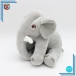 Peluche éléphant mignonne grise