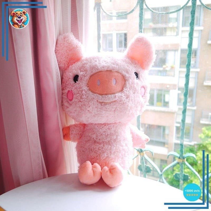 Peluche cochon tout doux