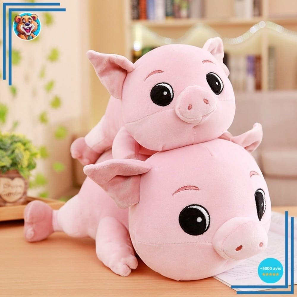 Peluche cochon câlin – Image 3