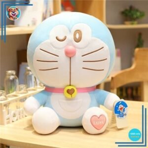 Peluche Doraemon qui cligne des yeux