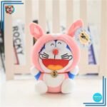 Peluche Doraemon déguisé en lapin