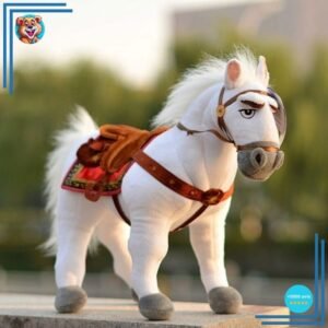 Peluche cheval Maximus de Raiponce