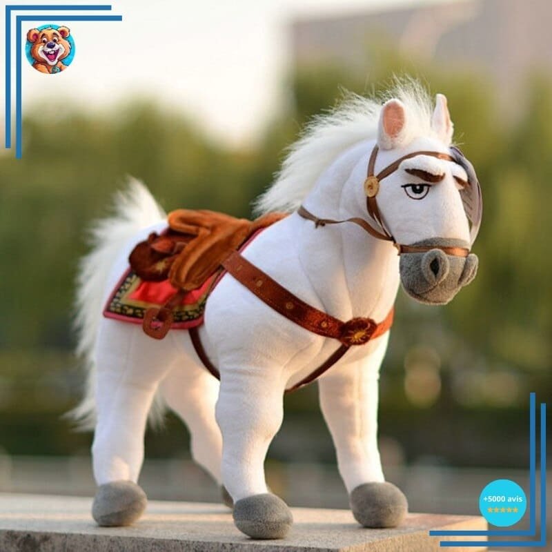 Peluche cheval Maximus de Raiponce