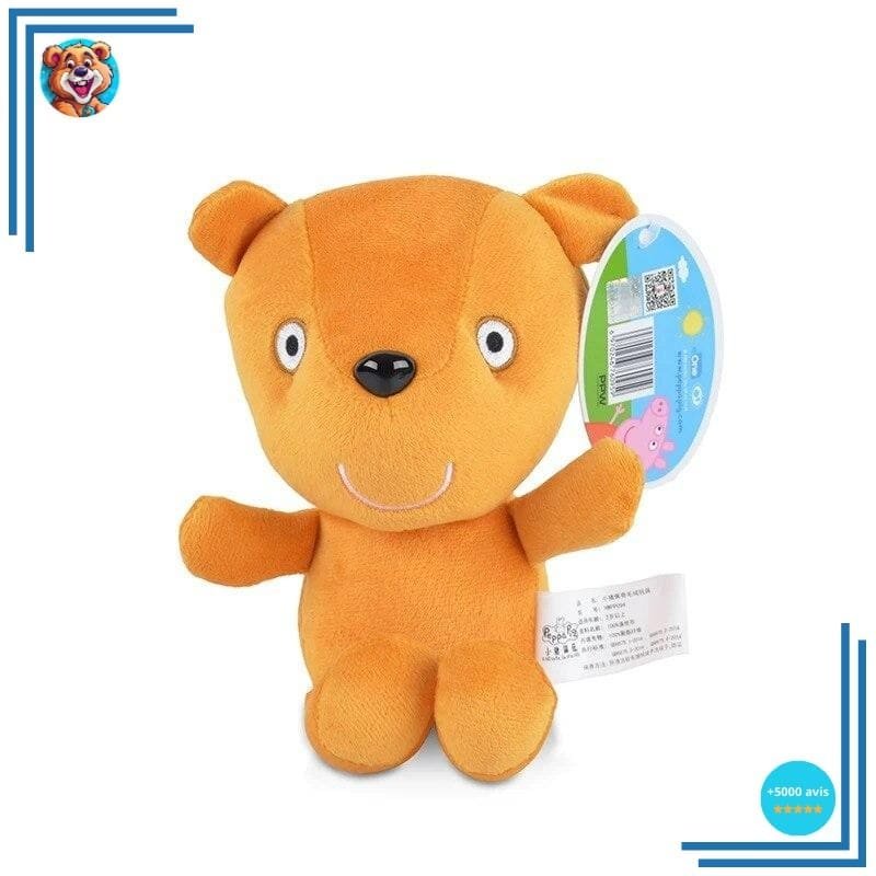 Peluche orange de Peppa Pig