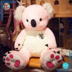 Peluche Koala géant rose