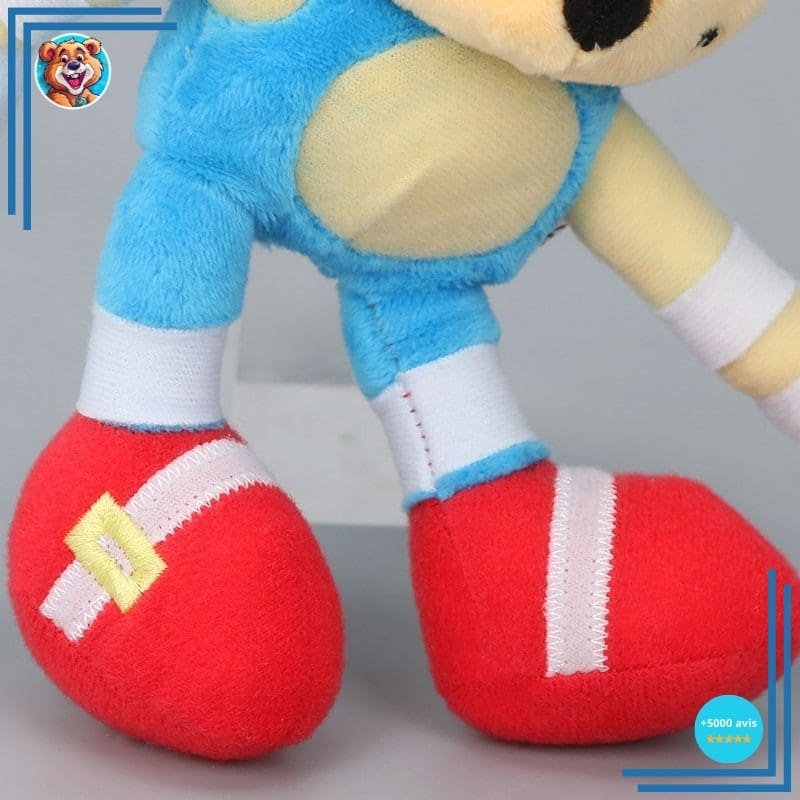Peluche porte-clé hérisson Sonic – Image 3