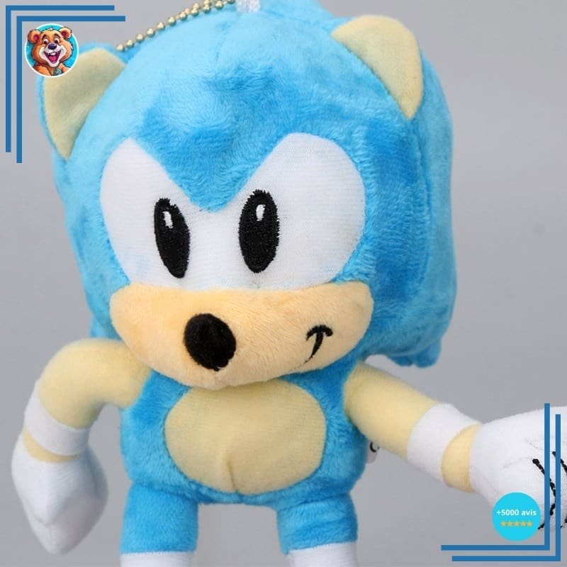 Peluche porte-clé hérisson Sonic – Image 2