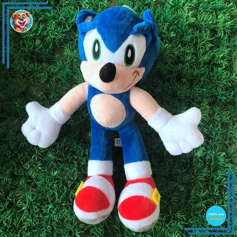 Peluche hérisson Sonic à câlins