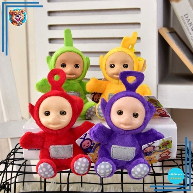 Petite peluche Teletubbies pendentif pour bébé