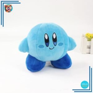Peluche Kirby souriant rose ou bleue