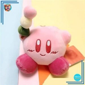 Petite peluche Kirby avec hochet