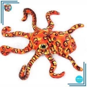 Peluche Octopus Léopard – Image 2