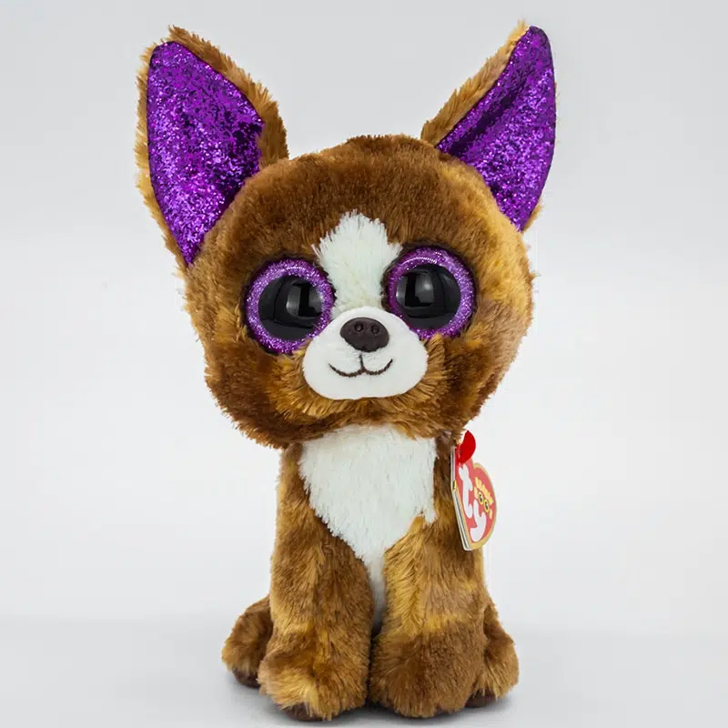 Petite peluche chien marron