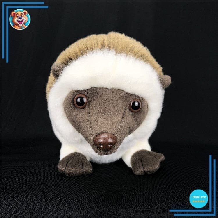 Peluche Hérisson Blanc – Image 2