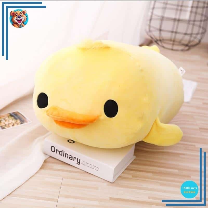 Peluche oreiller canard couché – Image 4