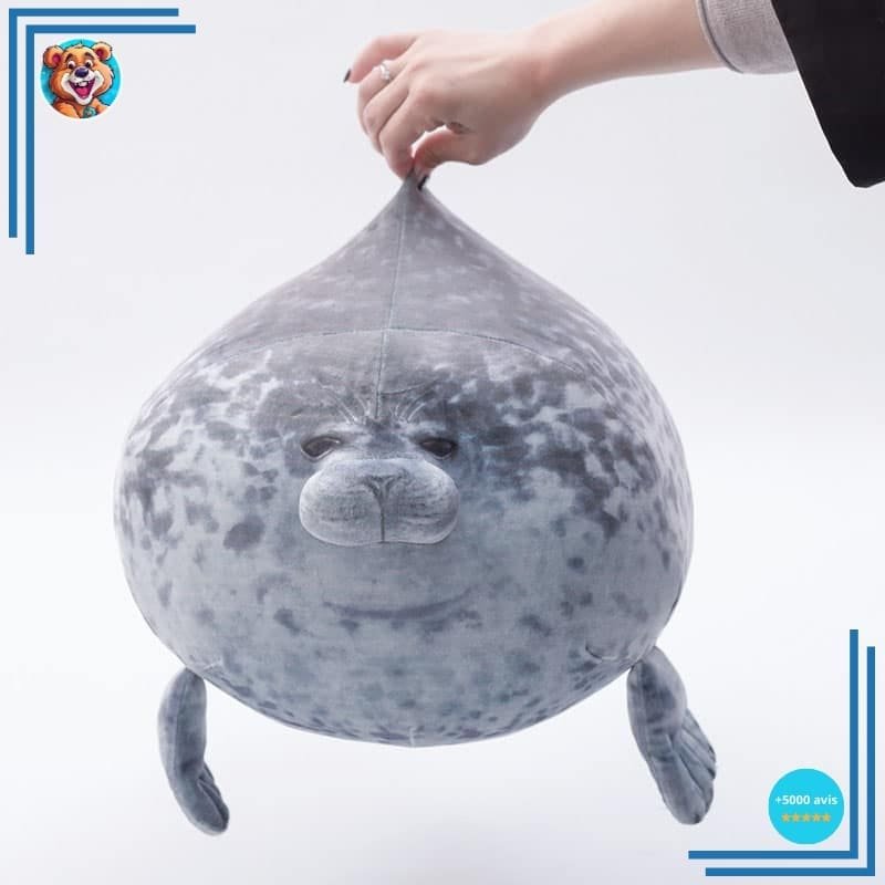 Peluche oreiller en forme de phoque – Image 3