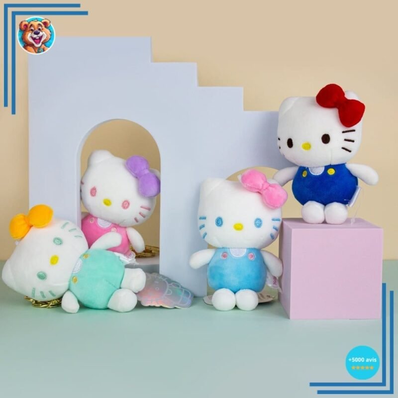 Peluche Hello Kitty couleur unie – Image 4