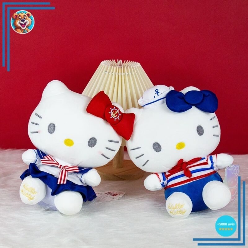 Peluche Hello Kitty style marin – Image 3