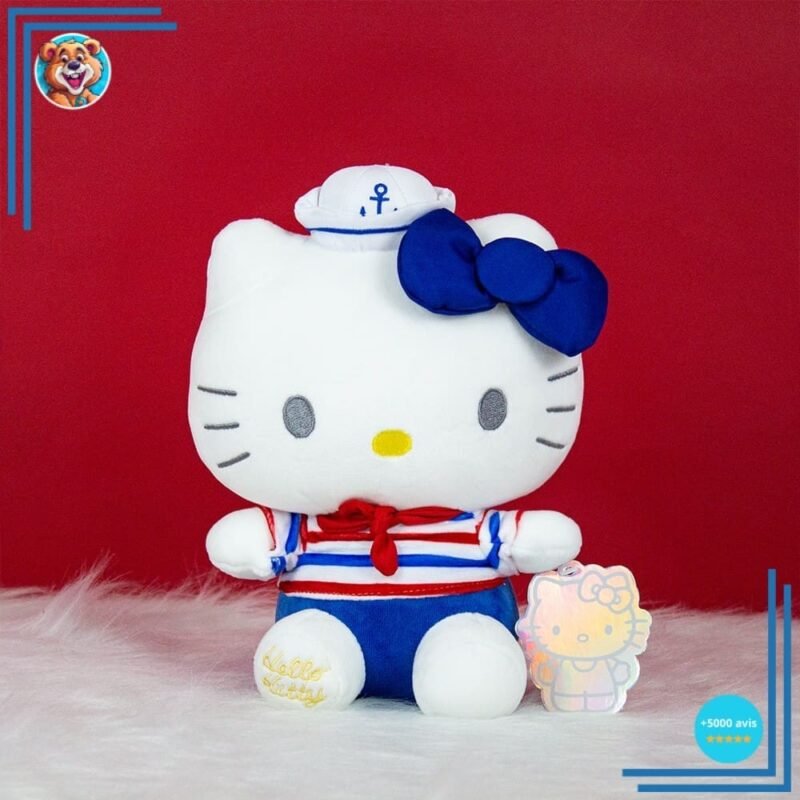 Peluche Hello Kitty style marin – Image 5