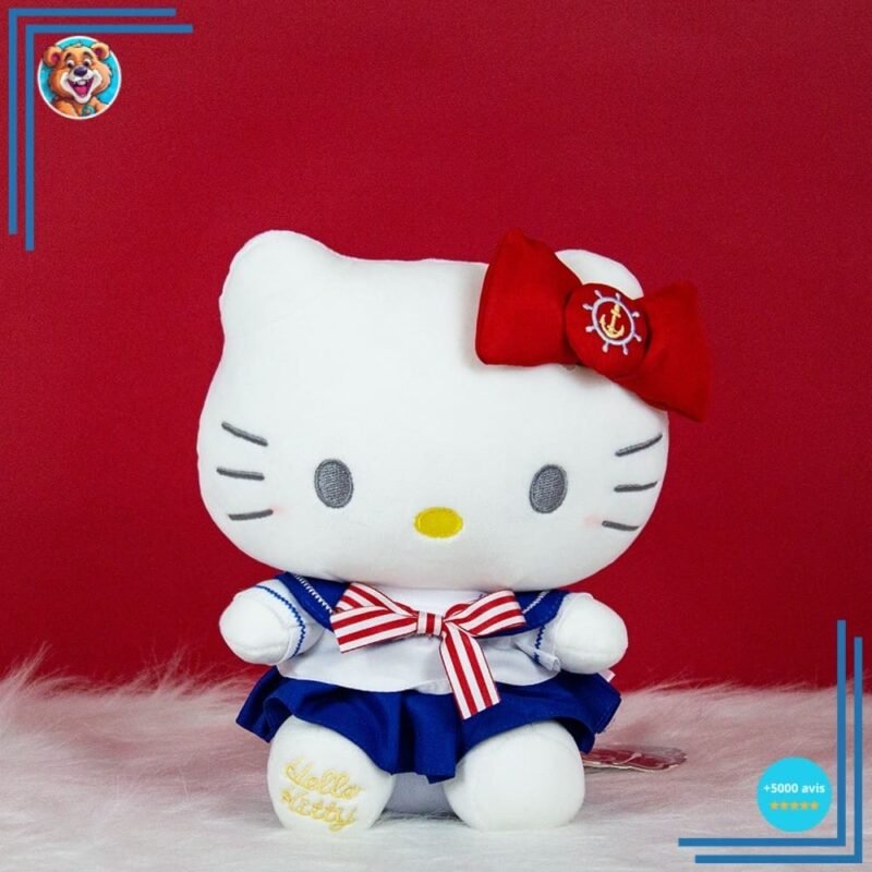Peluche Hello Kitty style marin – Image 6