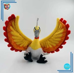 Peluche Pokémon Ho-oh orange
