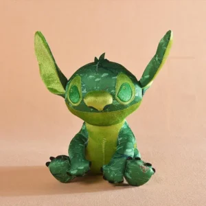Peluche Stitch colorée en vert  pour enfant