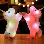 Peluche licorne lumineuse pour enfants