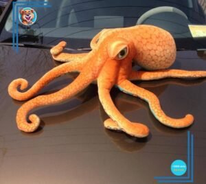 Peluche réaliste de pieuvre