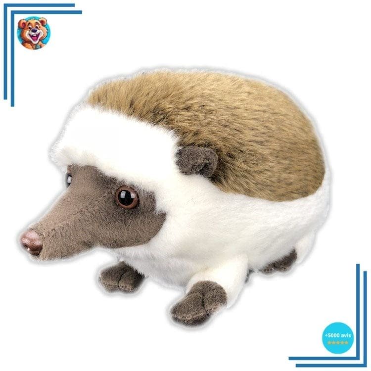 Peluche Hérisson Blanc