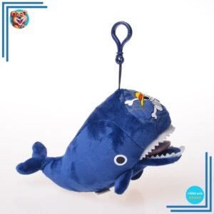 Baleine Laboon One Piece en peluche avec pendentif pour enfant